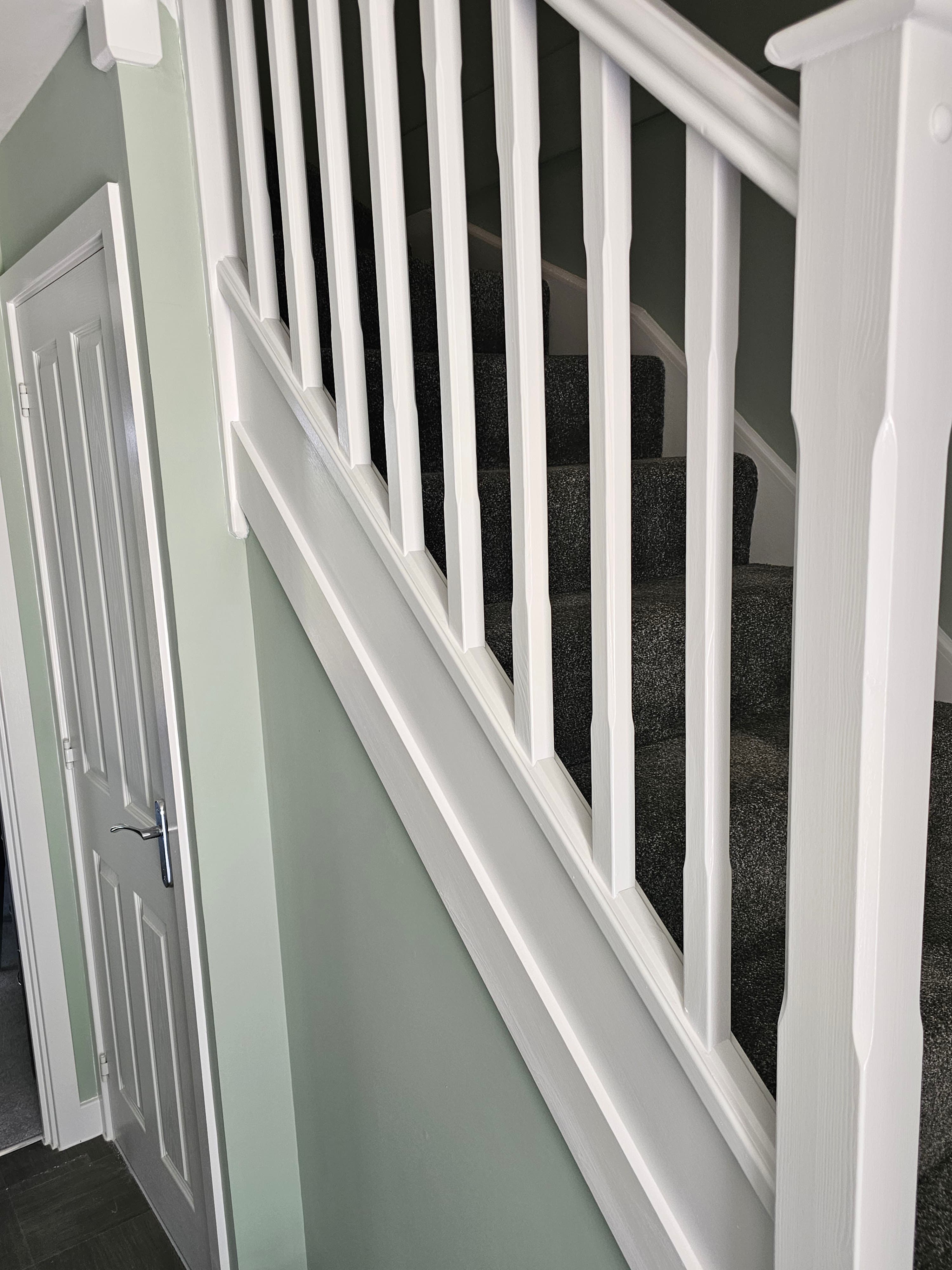 Exterior house painting by PJW Decorators in East Sussex